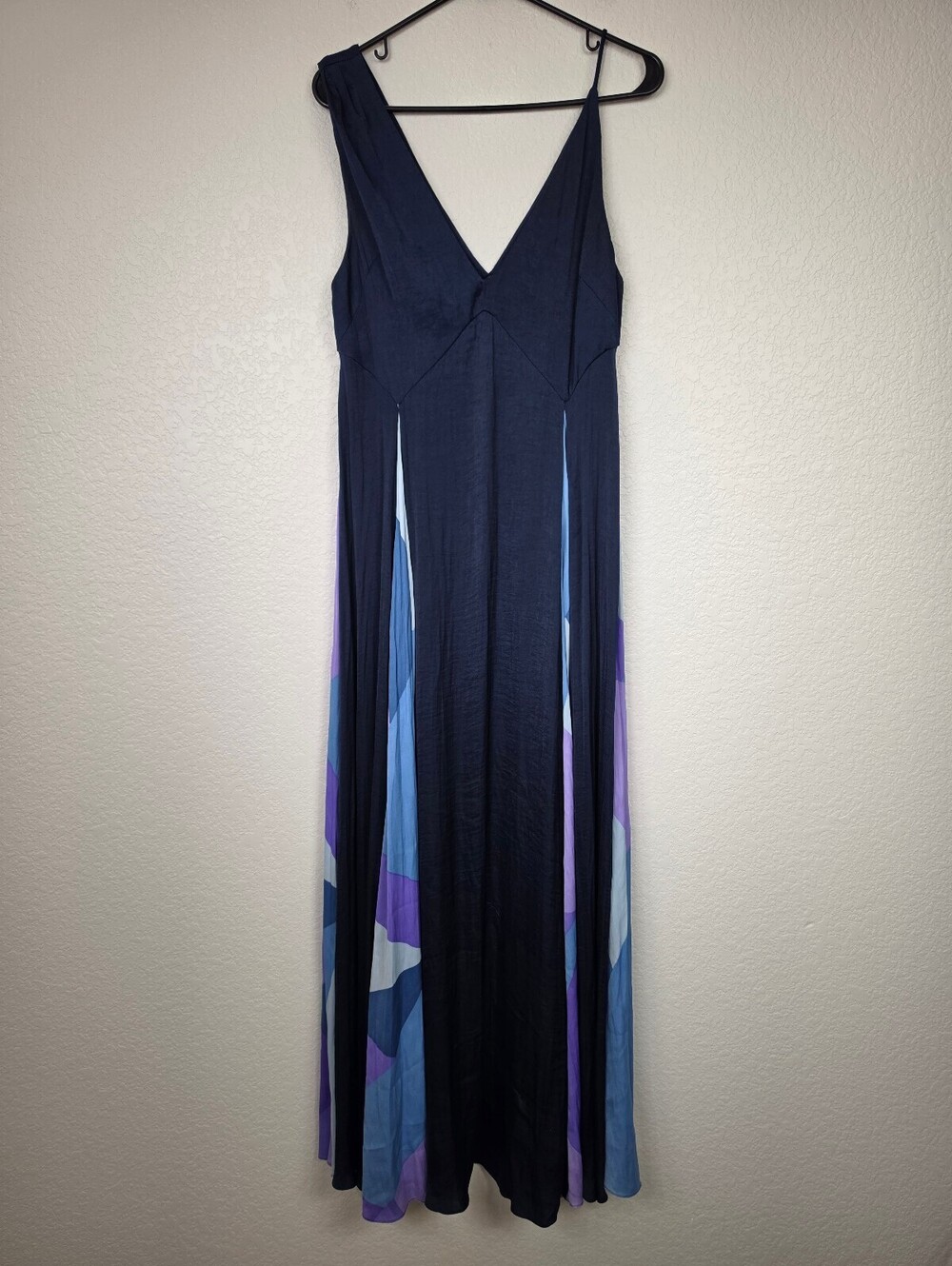 Free People $298 Paneled Maxi Dress